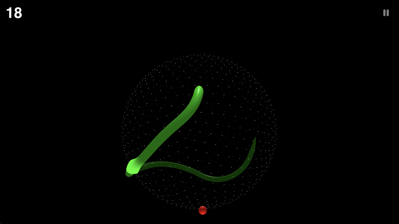 Snake Sphere normal mode screenshot