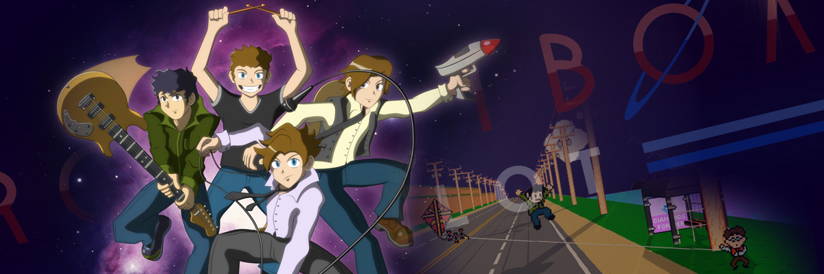 Rocketboat – Pilot game key art